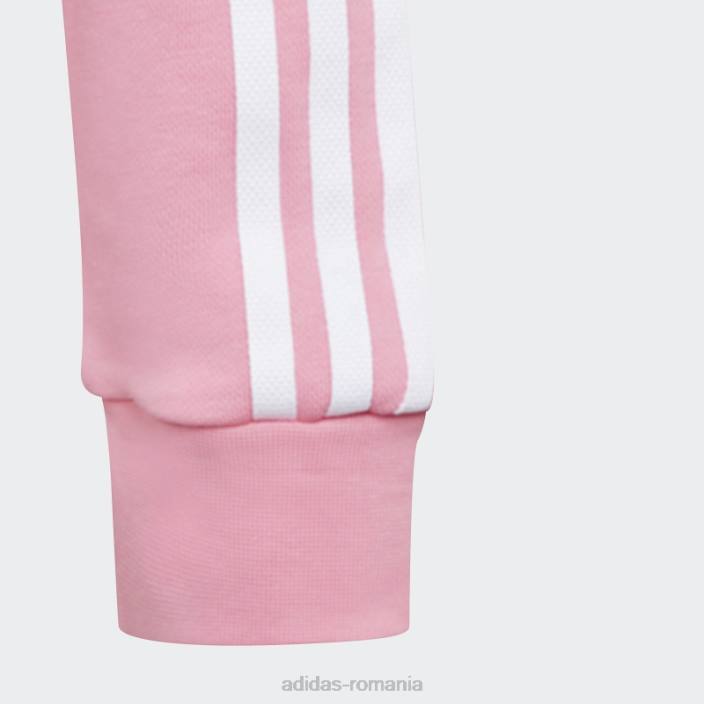 Adidas adicolor cropped roz cu glugă adidas copii roz 2JBN11643