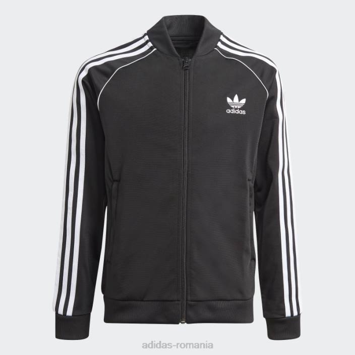 Adidas adicolor sst track top negru adidas copii alb negru 2JBN18276