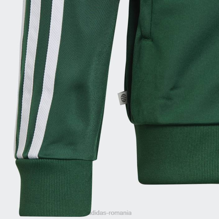 Adidas adicolor sst track top verde inchis copii verde inchis 2JBN19039
