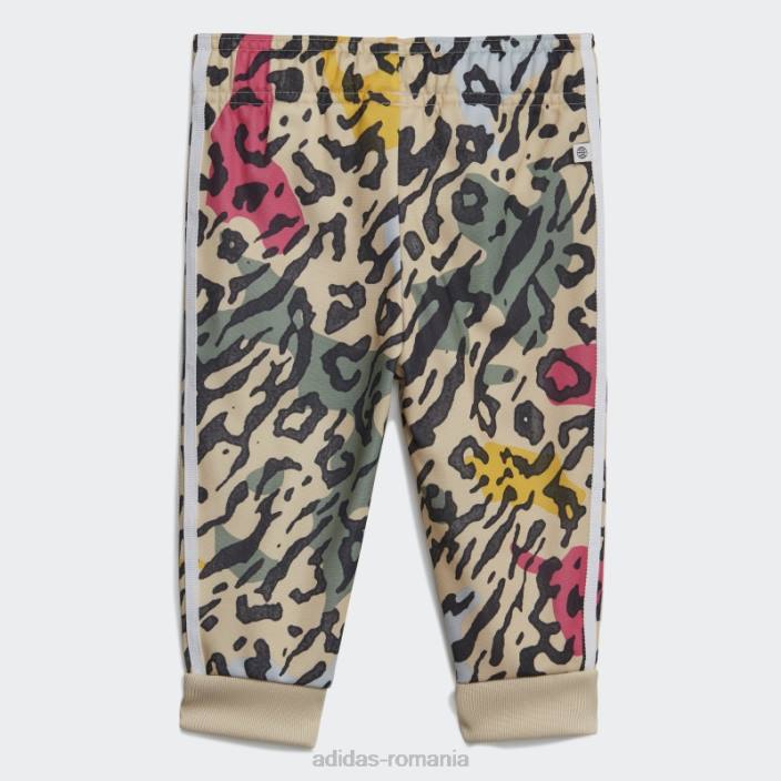 Adidas animal print sst set multicolor fashion copii nisip/multicolor 2JBN18303