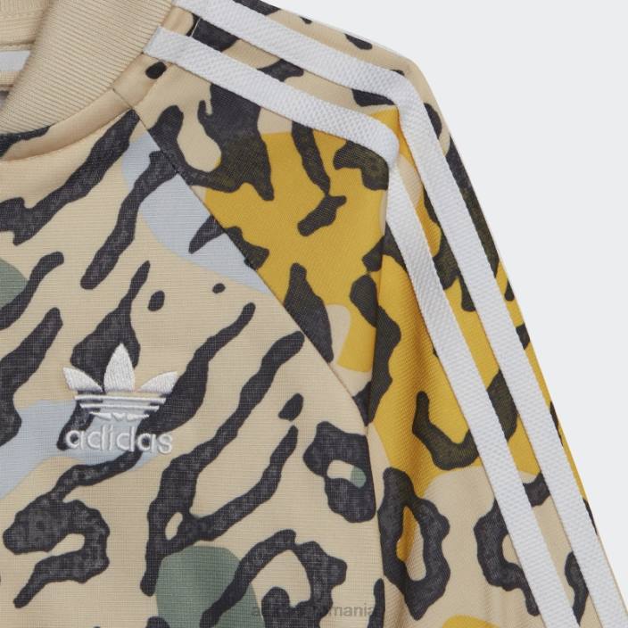Adidas animal print sst set multicolor fashion copii nisip/multicolor 2JBN18303
