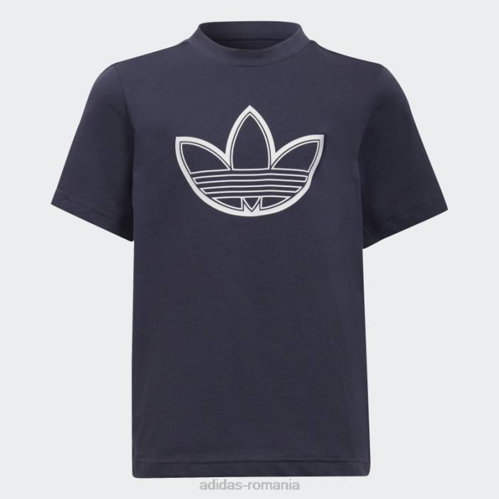 Adidas colecția sprt bleumarin moda tricou copii marina 2JBN18818
