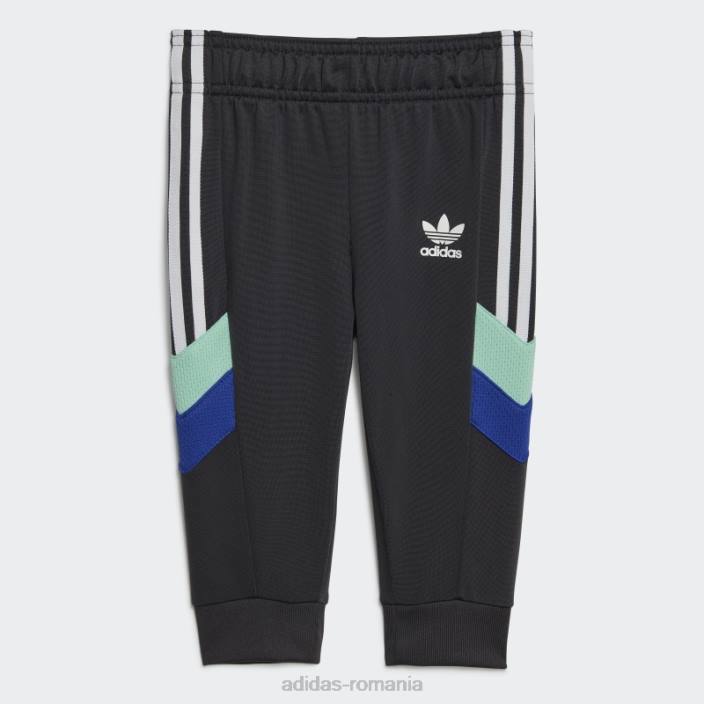 Adidas costum de trening carbon hot rekive copii carbon 2JBN11686