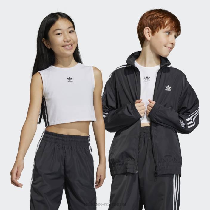 Adidas crop crop alb adicolor adidas copii alb 2JBN18615