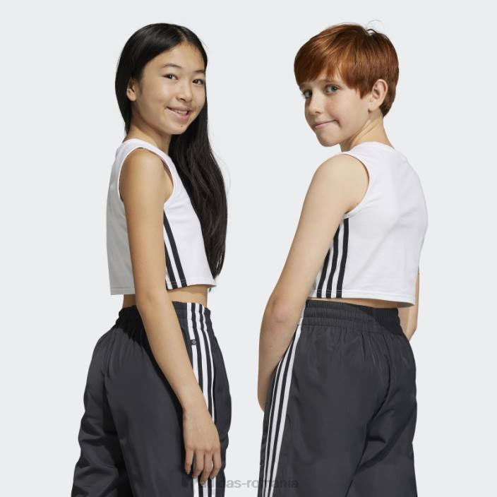 Adidas crop crop alb adicolor adidas copii alb 2JBN18615