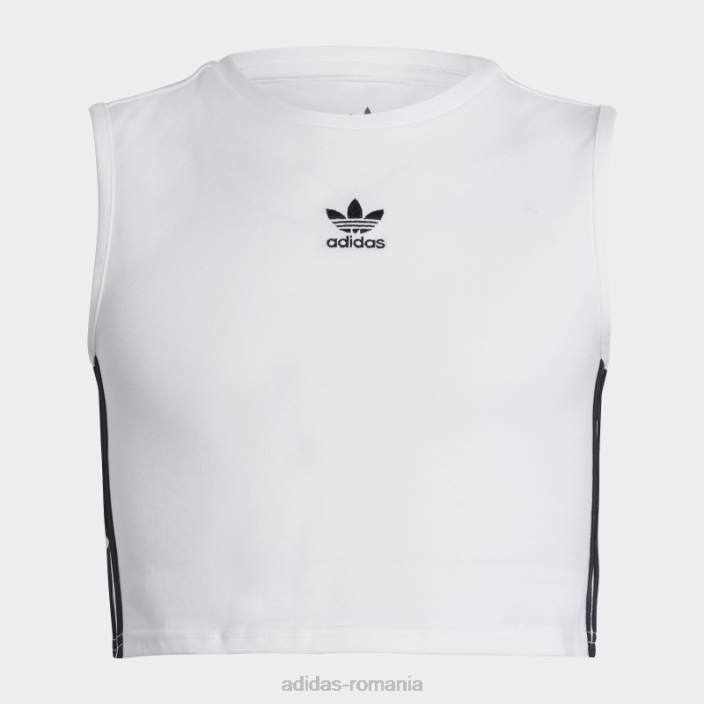 Adidas crop crop alb adicolor adidas copii alb 2JBN18615