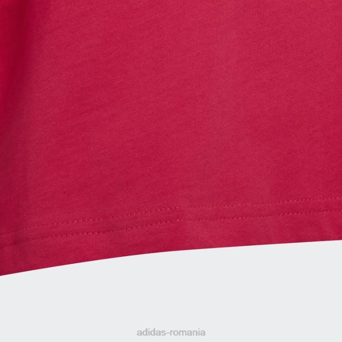 Adidas crop top adicolor roz îndrăzneț copii roz indraznet 2JBN19235