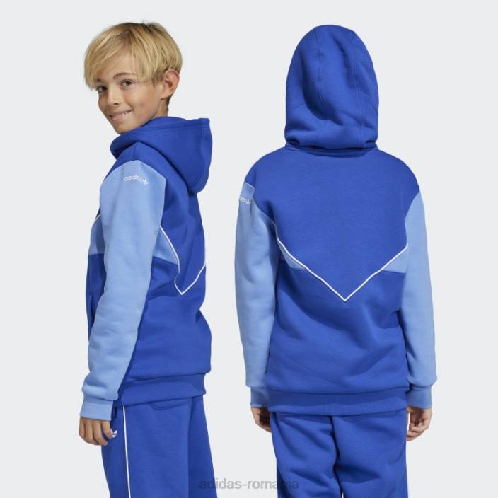 Adidas hanorac adicolor albastru copii albastru 2JBN18587