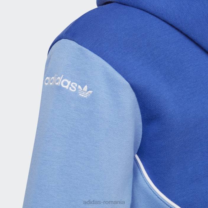 Adidas hanorac adicolor albastru copii albastru 2JBN18587