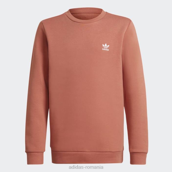 Adidas hanorac adicolor crew earth copii Pământ 2JBN11947