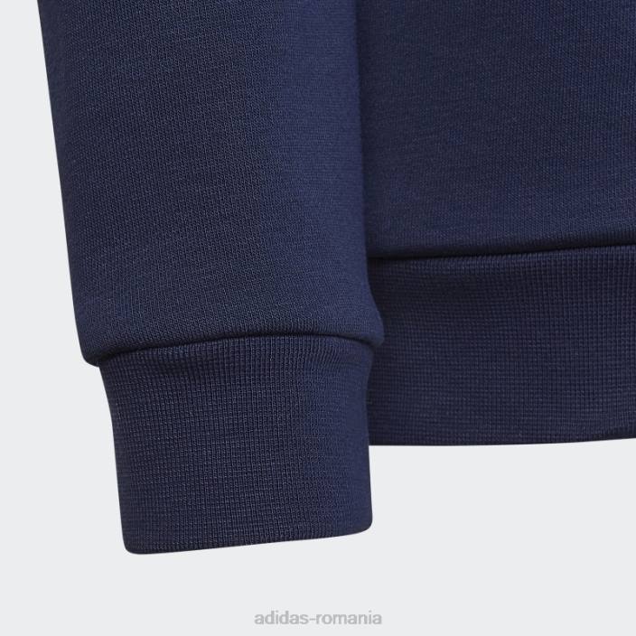 Adidas hanorac adicolor cu jumătate de fermoar noapte indigo adidas copii indigo de noapte 2JBN18468