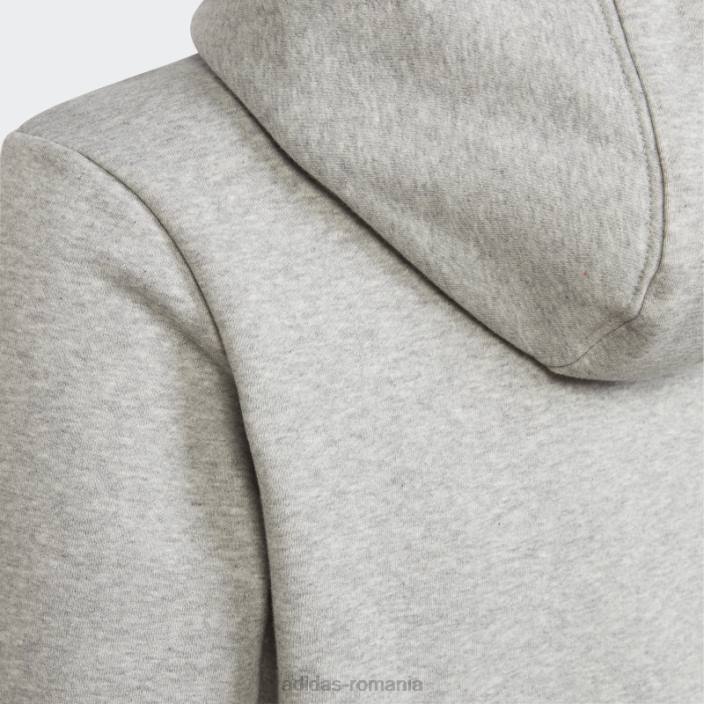 Adidas hanorac adicolor gri mediu adidas copii gri mediu/alb 2JBN18348
