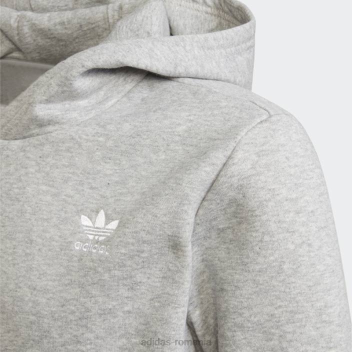 Adidas hanorac adicolor gri mediu adidas copii gri mediu/alb 2JBN18348
