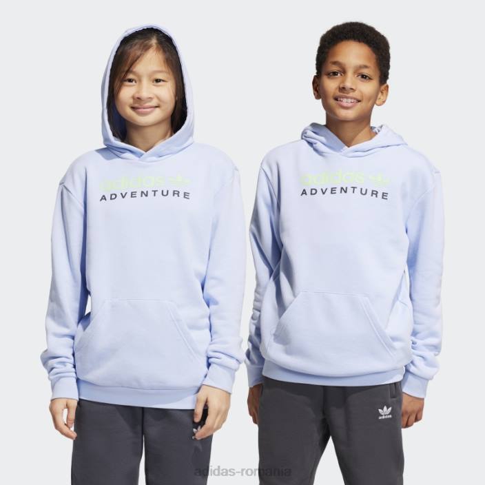 Adidas hanorac albastru aventură fierbinte copii zori albastre 2JBN18666
