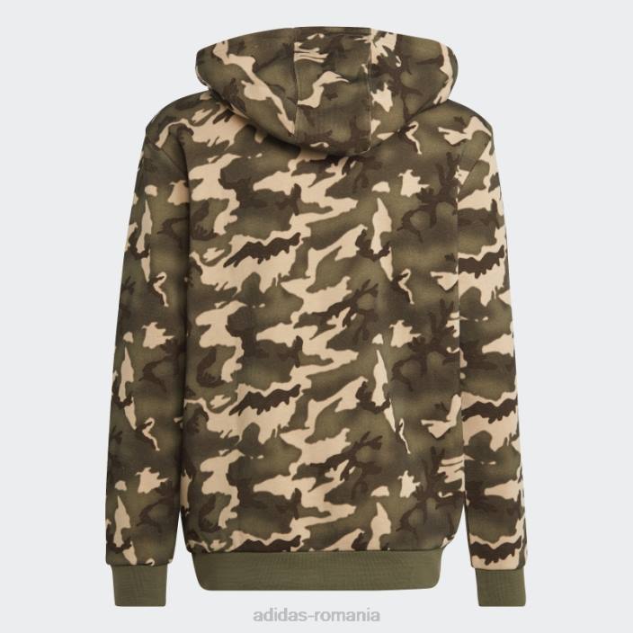 Adidas hanorac camo bej copii bej/multicolor 2JBN18394