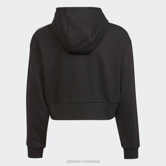 Adidas hanorac cropped adicolor negru adidas copii alb negru 2JBN11574