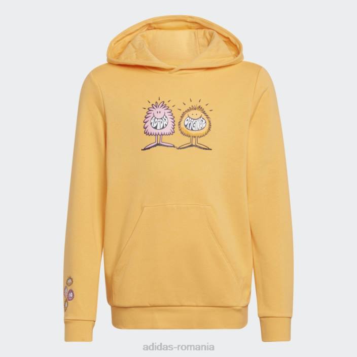 Adidas hanorac originals x kevin lyons hazy orange fierbinte copii portocaliu tulbure 2JBN12016