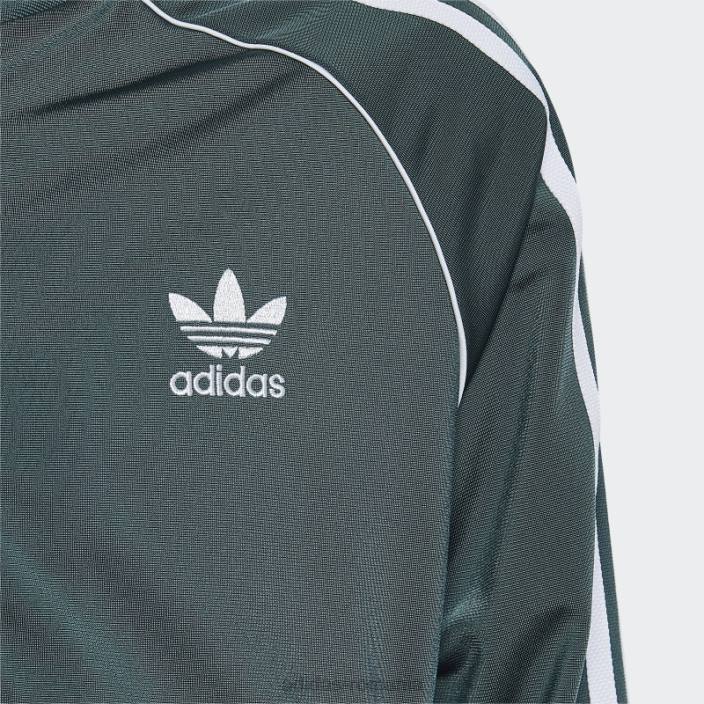 Adidas jachetă adicolor sst verde mineral copii verde mineral 2JBN11951