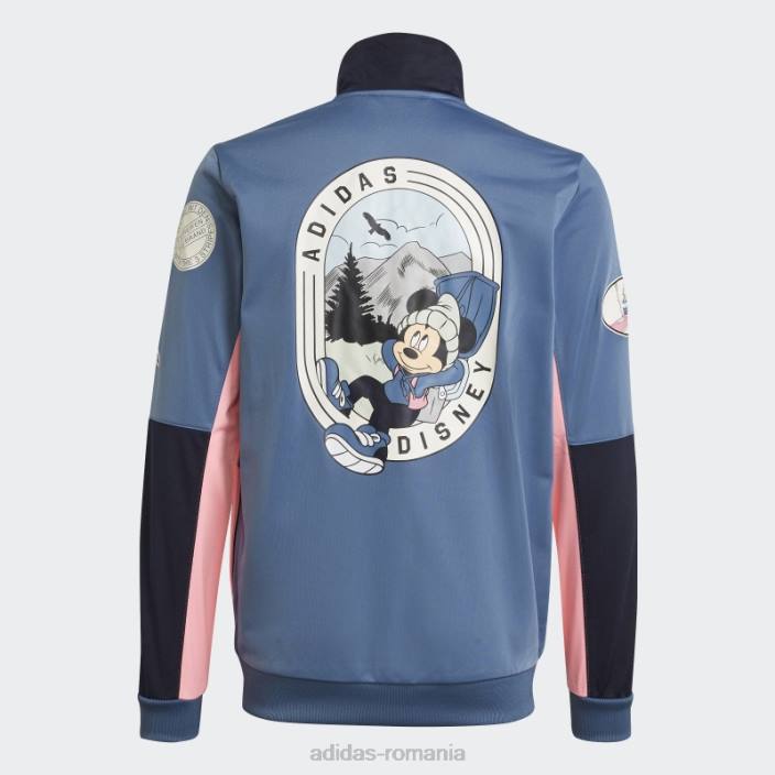 Adidas jachetă albastră alterată Mickey și prietenii lui Disney copii albastru alterat/roz fascicul/cerneală 2JBN3815