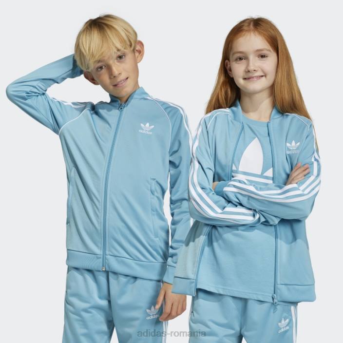 Adidas jacheta adicolor sst albastra copii albastru 2JBN3355