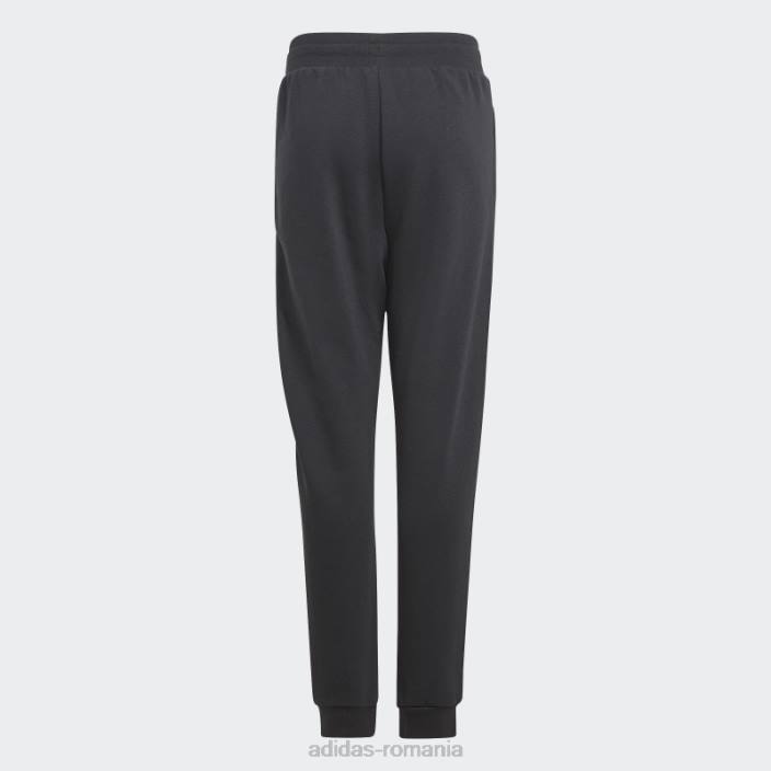 Adidas pantaloni adicolor albi copii alb negru 2JBN11821