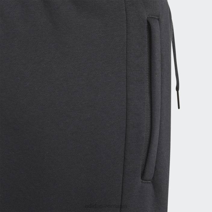 Adidas pantaloni adicolor albi copii alb negru 2JBN11821