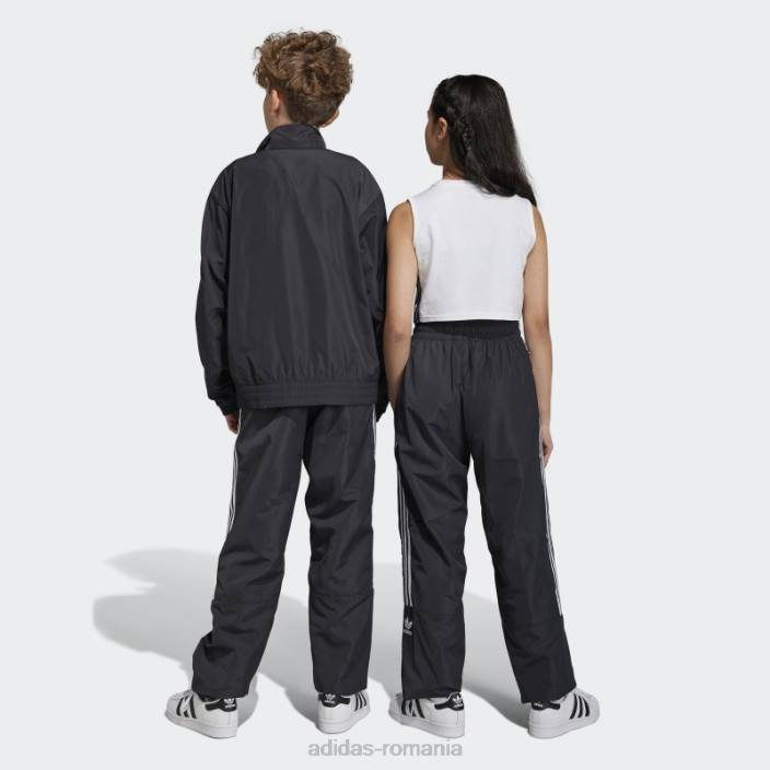 Adidas pantaloni adicolor negri copii negru 2JBN11749