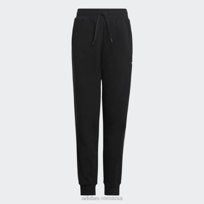Adidas pantaloni adicolor negri copii negru 2JBN3361