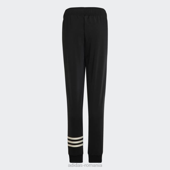 Adidas pantaloni adicolor negri copii negru 2JBN3808