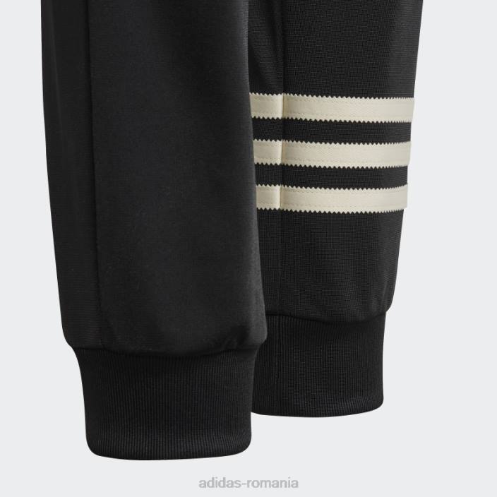 Adidas pantaloni adicolor negri copii negru 2JBN3808