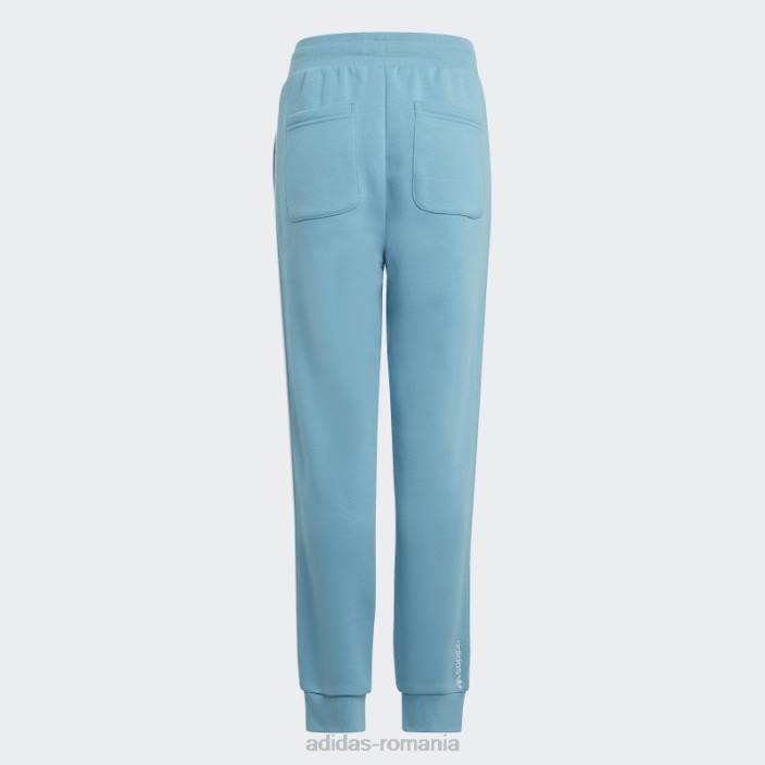 Adidas pantaloni de jogging adicolor albastri copii albastru 2JBN18379