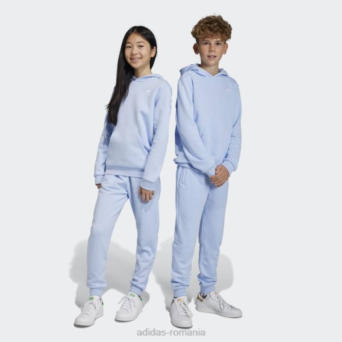 Adidas pantaloni de jogging adicolor albastru alba copii zori albastre 2JBN18413