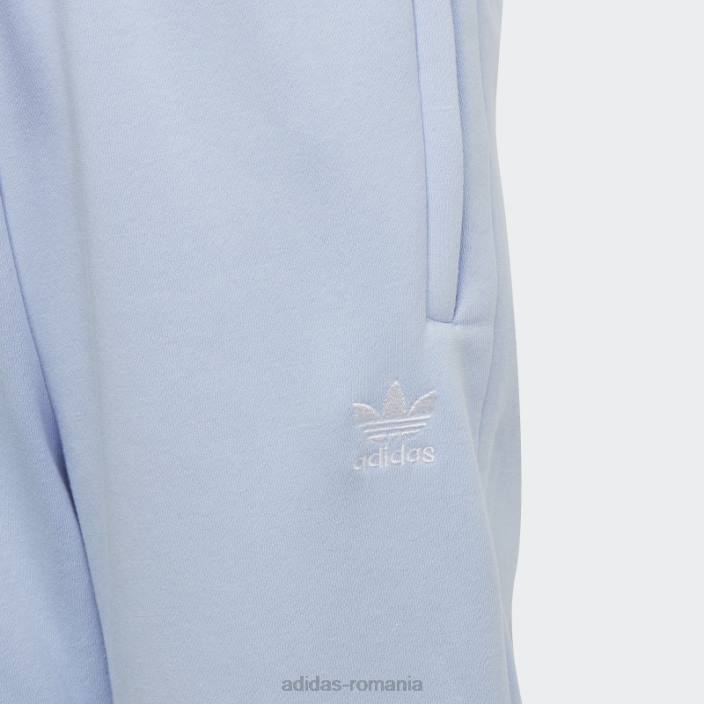 Adidas pantaloni de jogging adicolor albastru alba copii zori albastre 2JBN18413