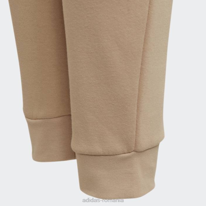 Adidas pantaloni de jogging adicolor bej copii bej 2JBN18842