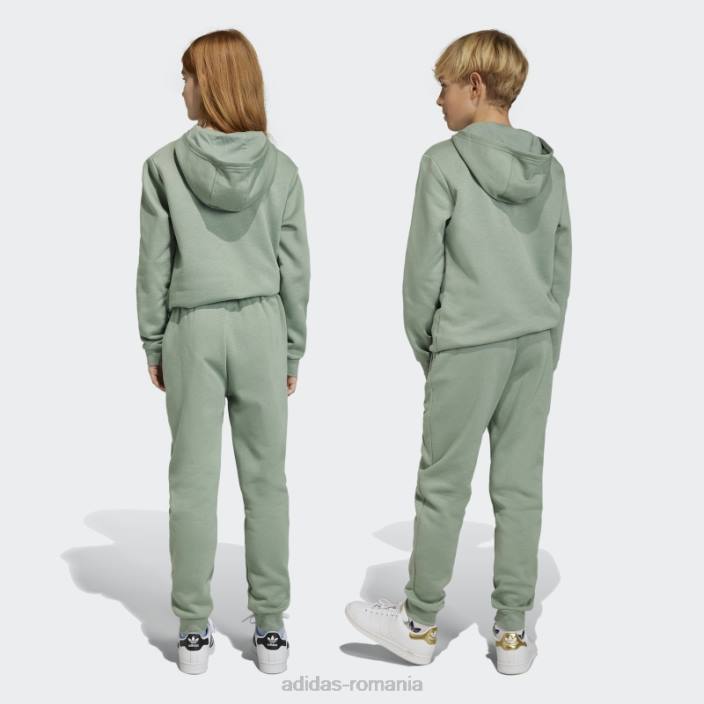 Adidas pantaloni de jogging adicolor verde argintiu copii verde argintiu 2JBN18341