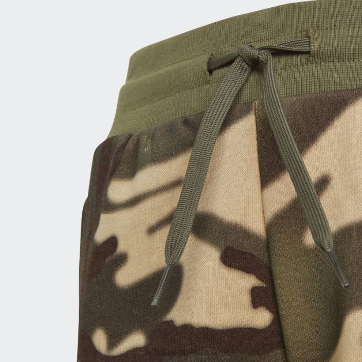 Adidas pantaloni de jogging bej camo adidas copii bej/multicolor 2JBN18435