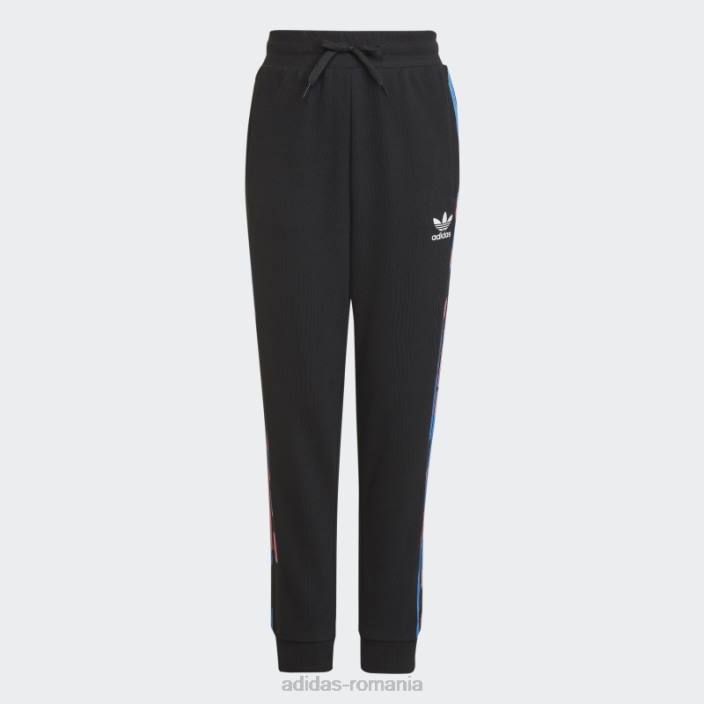 Adidas pantaloni de jogging camo negri copii negru 2JBN18901