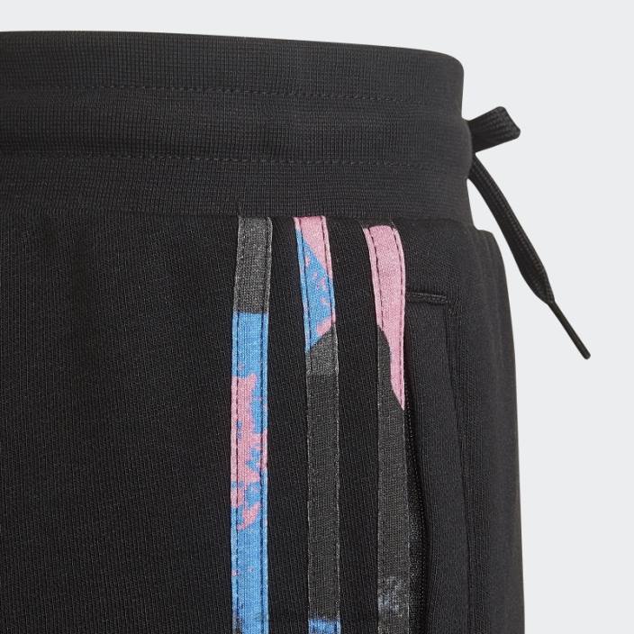 Adidas pantaloni de jogging camo negri copii negru 2JBN18901