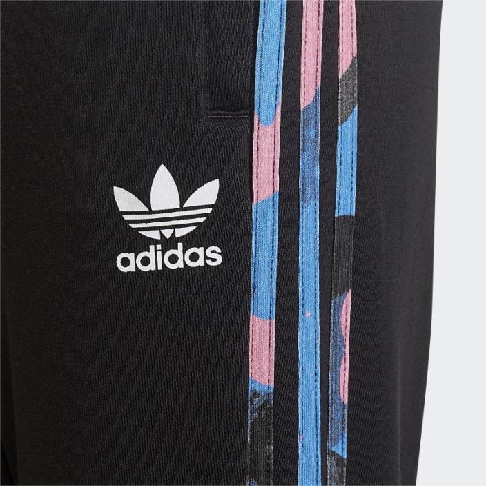 Adidas pantaloni de jogging camo negri copii negru 2JBN18901
