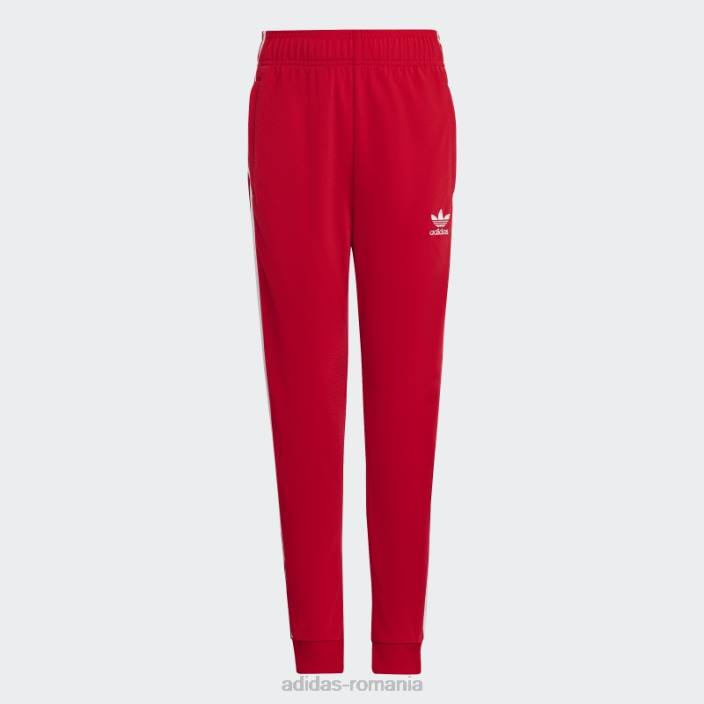 Adidas pantaloni de sport adicolor sst stacojiu copii stacojiu 2JBN11651