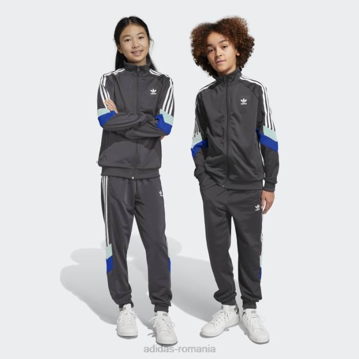 Adidas pantaloni de sport rekive carbon fashion copii carbon 2JBN11733