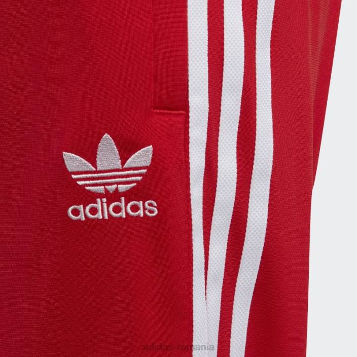 Adidas pantaloni de sport roșii adicolor sst adidas copii rosu alb 2JBN11919