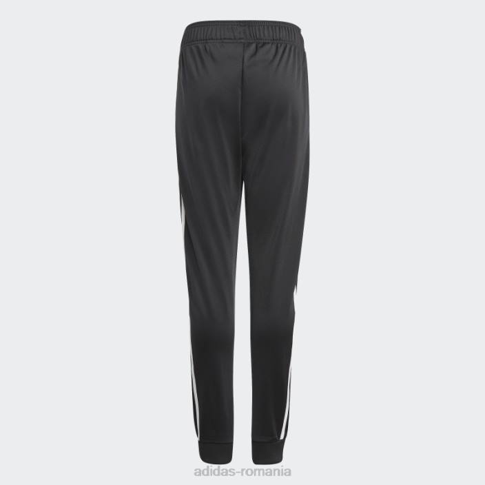 Adidas pantaloni de trening adicolor sst negre copii alb negru 2JBN18275