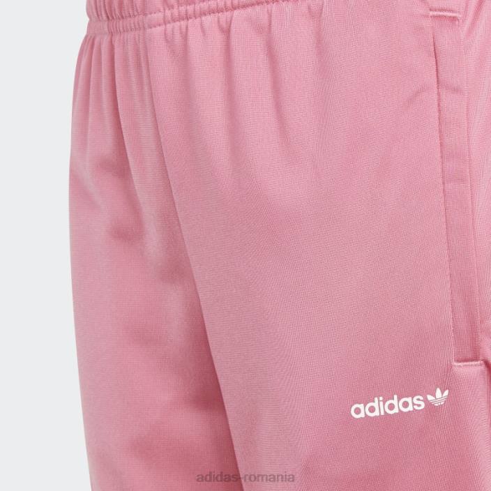 Adidas pantaloni de trening adicolor ton trandafir adidas copii ton de trandafir 2JBN19089