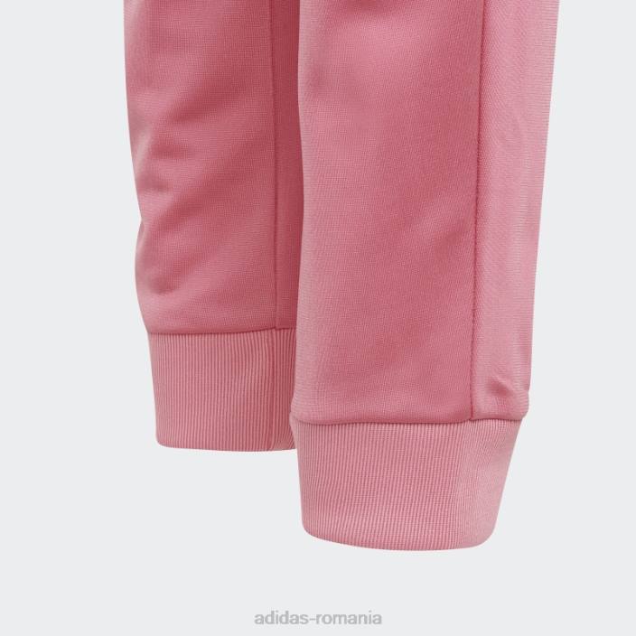 Adidas pantaloni de trening adicolor ton trandafir adidas copii ton de trandafir 2JBN19089