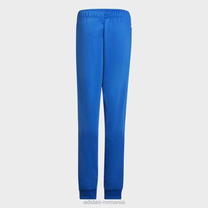 Adidas pantaloni de trening albastru copii albastru/noapte indigo/argintiu 2JBN18941