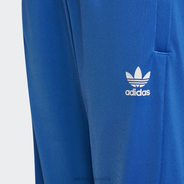 Adidas pantaloni de trening albastru copii albastru/noapte indigo/argintiu 2JBN18941