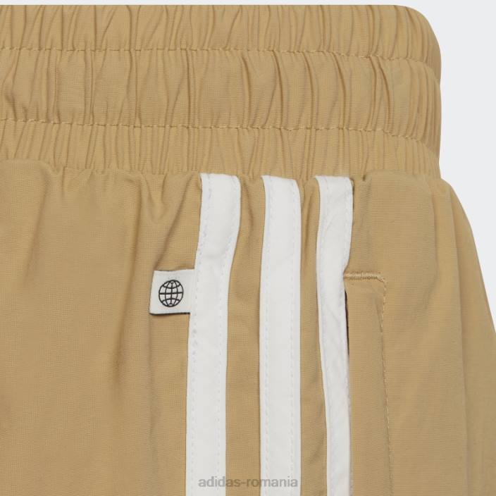Adidas pantaloni de trening țesute ton bej adidas copii ton bej/mov/alb 2JBN19254