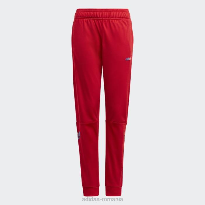 Adidas pantaloni de trening stacojiu adicolor copii stacojiu 2JBN19031