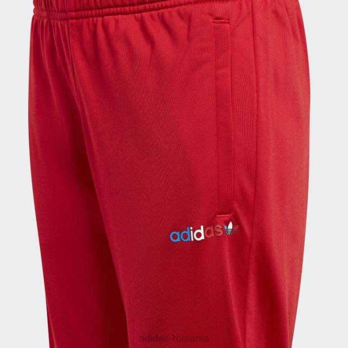 Adidas pantaloni de trening stacojiu adicolor copii stacojiu 2JBN19031